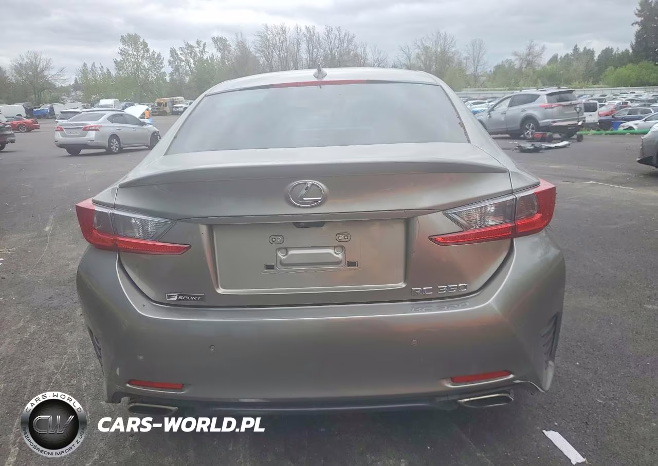 2016 Lexus Rc 350 VIN:JTHHE5BC4G5012446 - 6