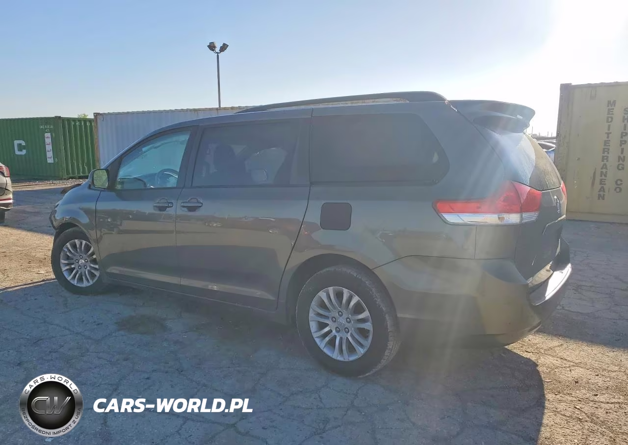 2011 Toyota Sienna Xle 8-Passenger VIN:5TDYK3DC9BS037857 - 2