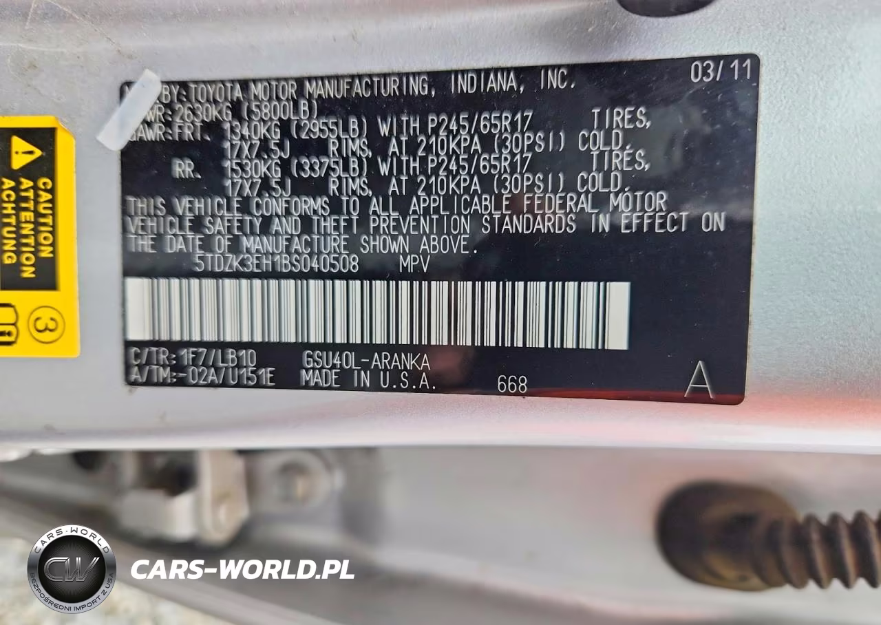 2011 Toyota Highlander Se VIN:5TDZK3EH1BS040508 - 13