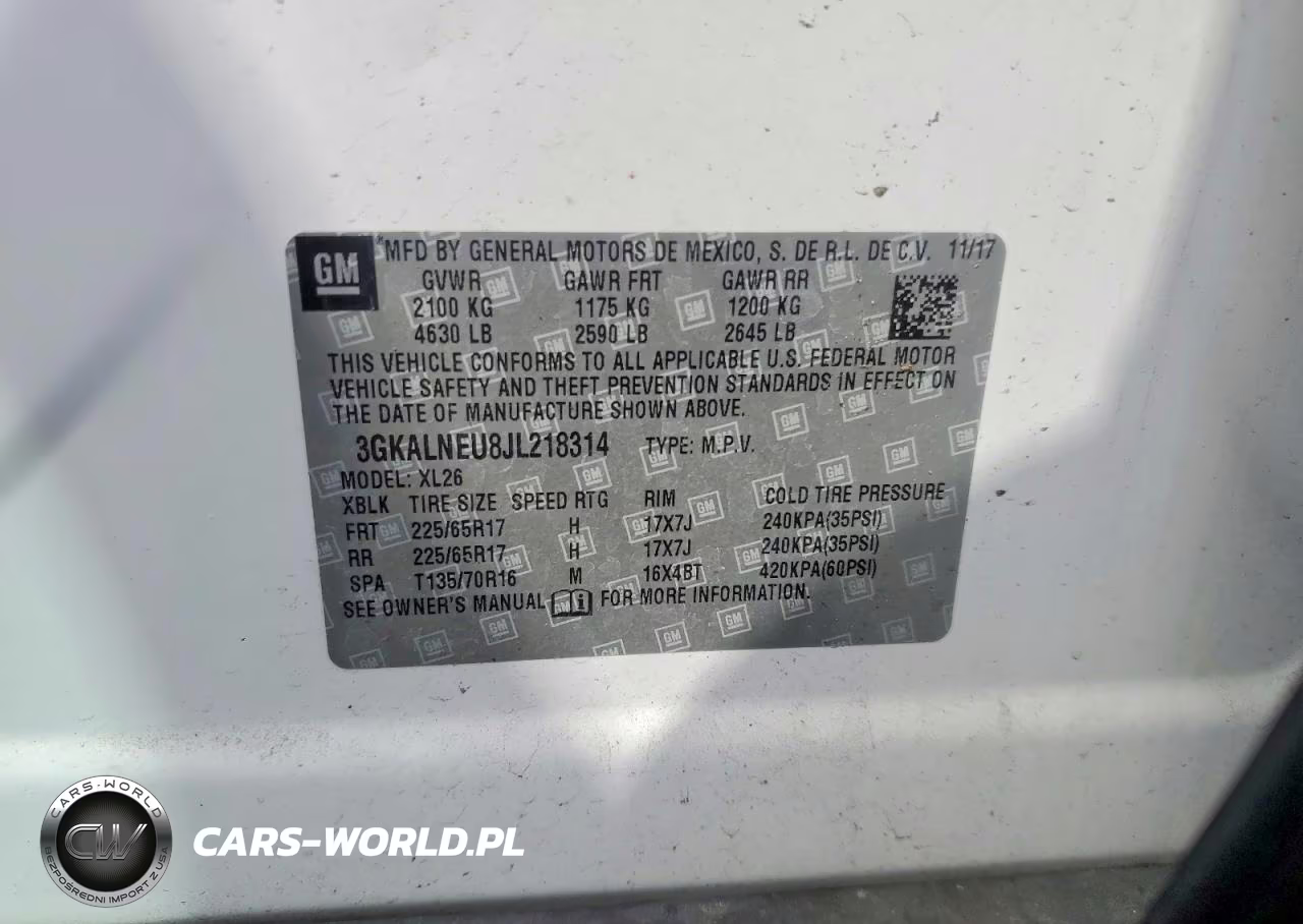 2018 GMC Terrain Sle VIN:3GKALNEU8JL218314 - 13