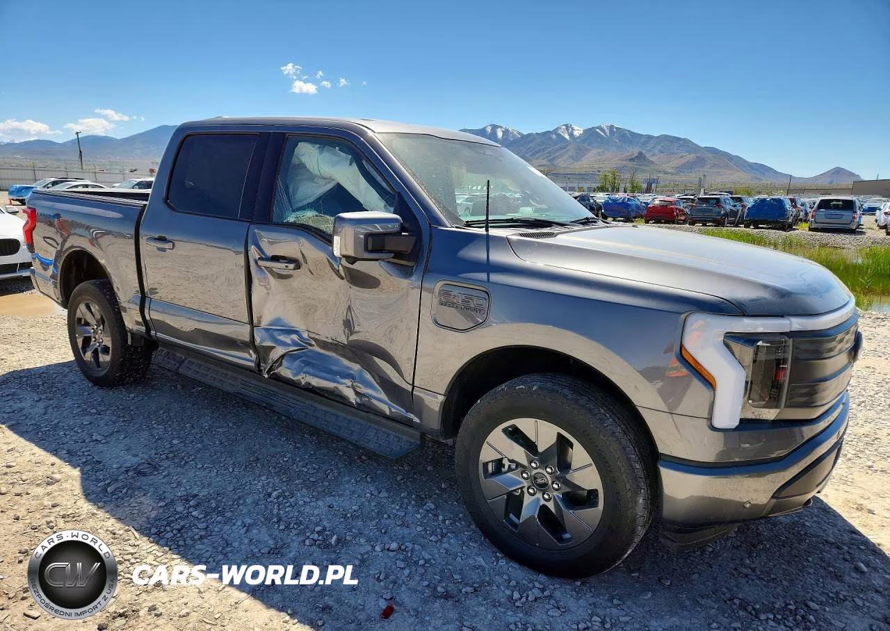 2023 Ford F150 Lightning Pro VIN:1FTVW1EL6PWG16855 - 4