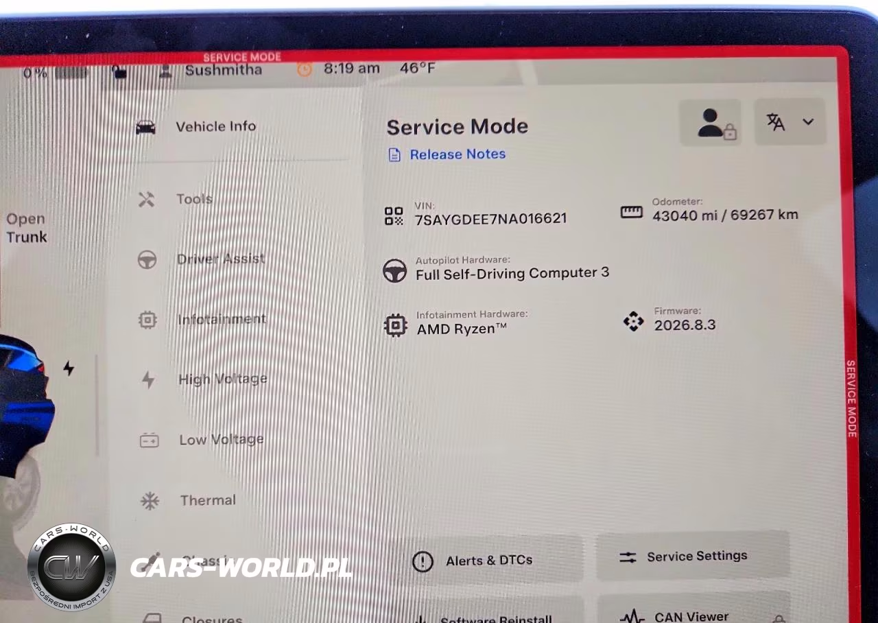2022 Tesla Model Y VIN:7SAYGDEE7NA016621 - 9