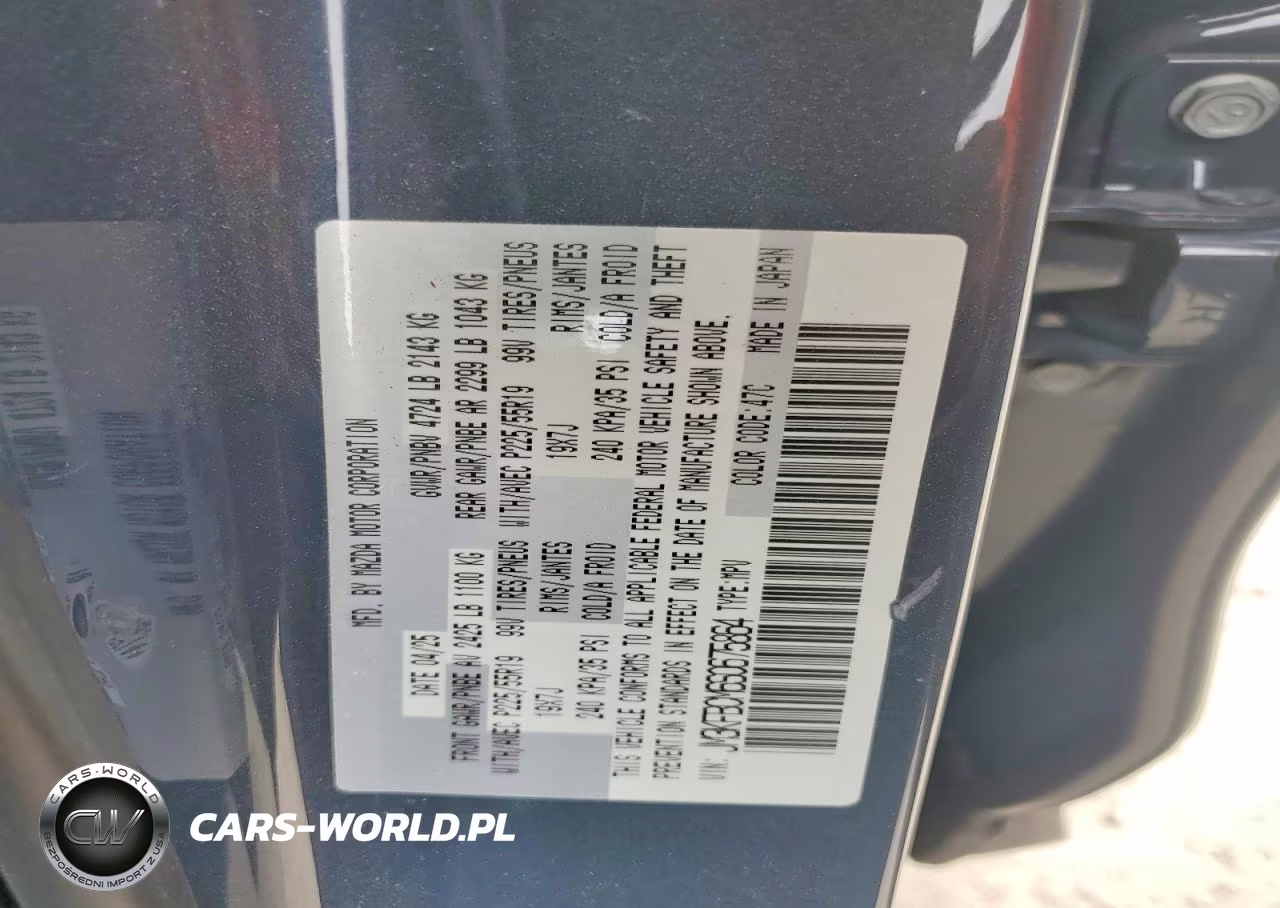 2025 Mazda Cx-5 Preferred VIN:JM3KFBCM6S0675864 - 13