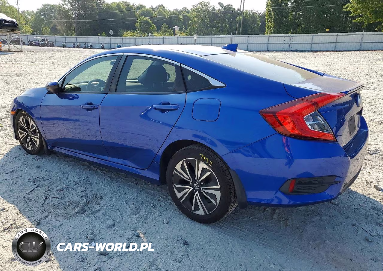 2018 Honda Civic Ex VIN:JHMFC1F30JX040157 - 2