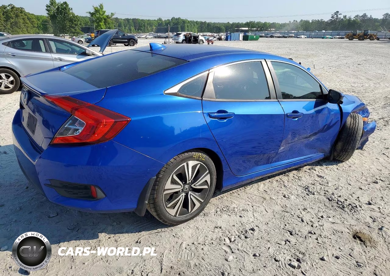 2018 Honda Civic Ex VIN:JHMFC1F30JX040157 - 3