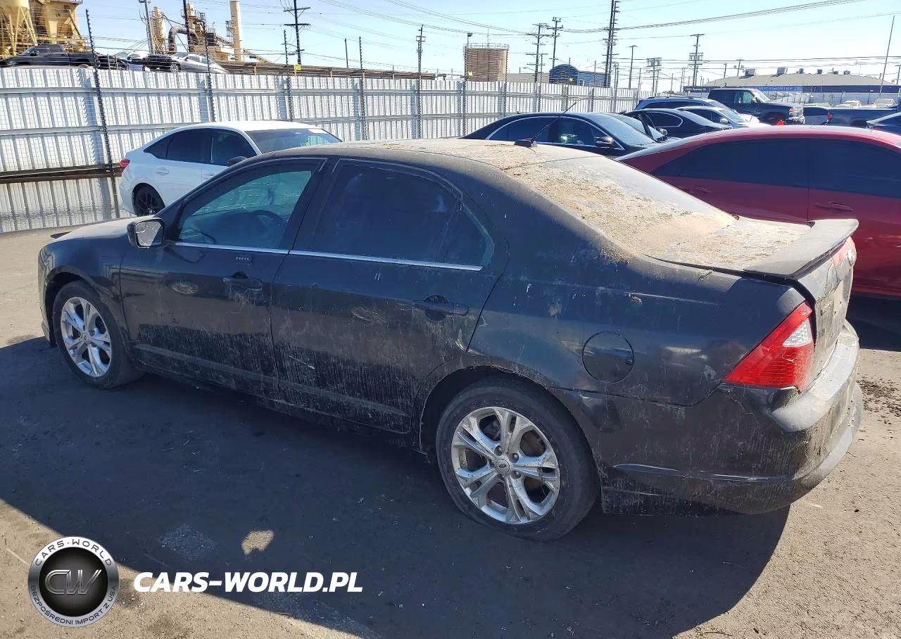 2012 Ford Fusion Se VIN:3FAHP0HA0CR327570 - 2
