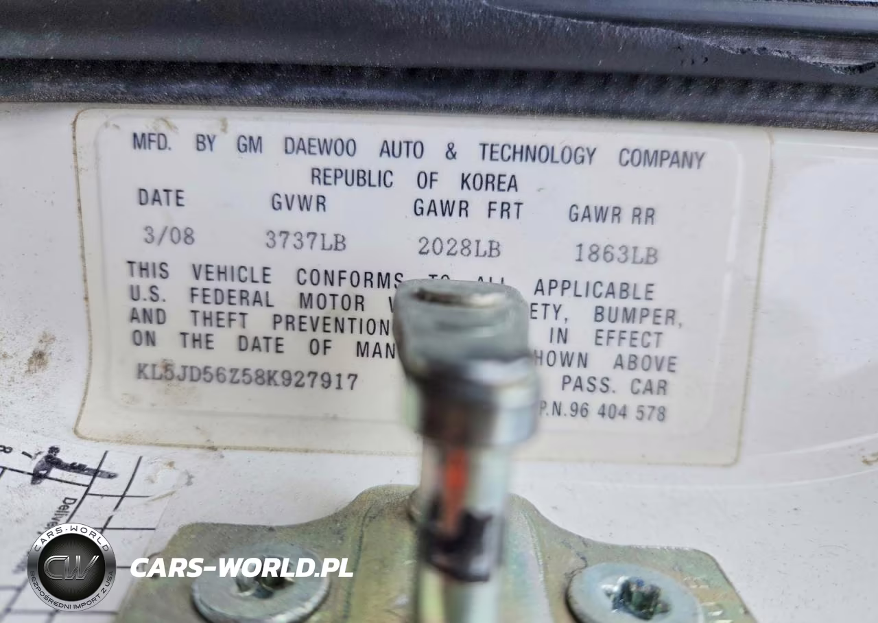 2008 Suzuki Forenza Base VIN:KL5JD56Z58K927917 - 12