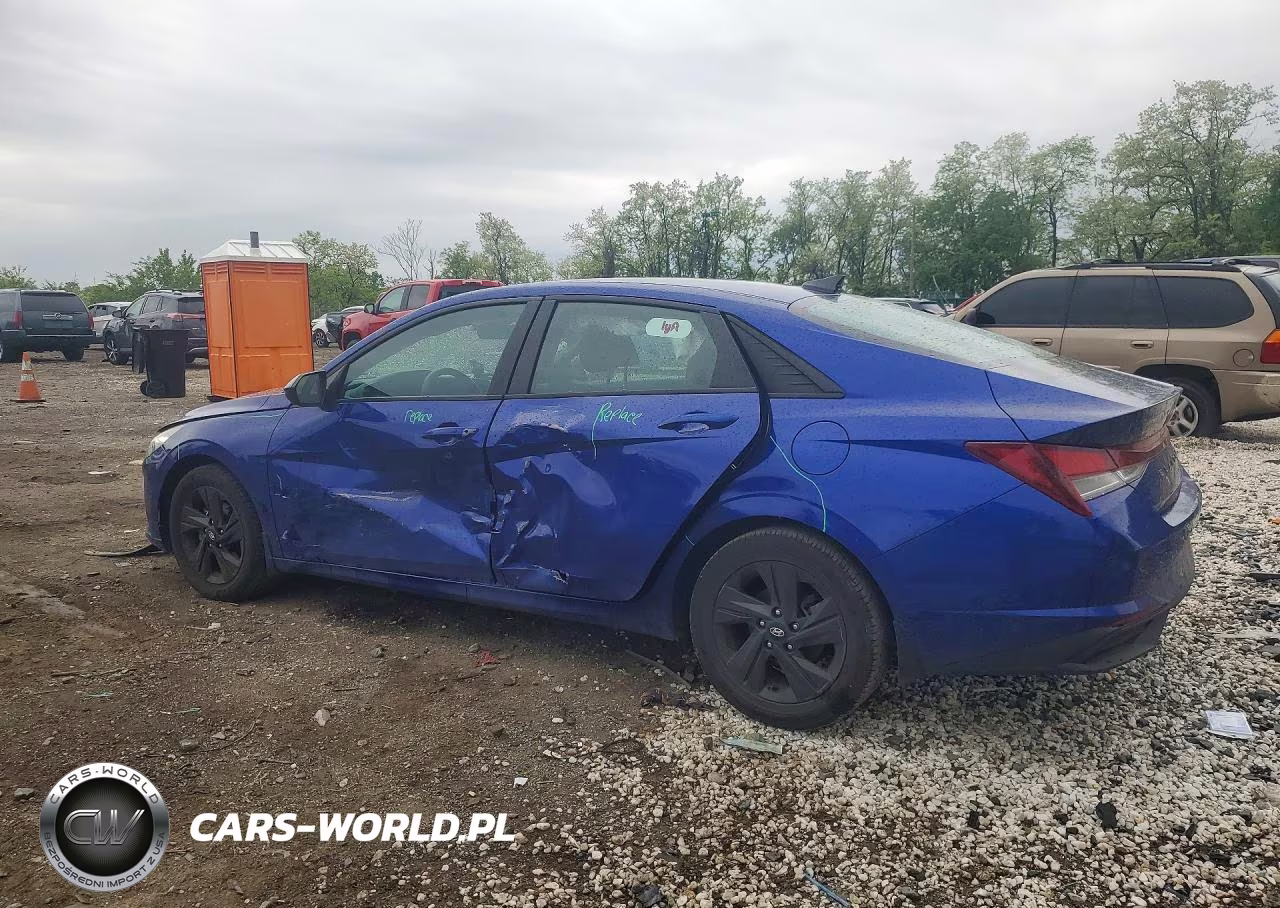 2023 Hyundai Elantra Sel VIN:KMHLM4AG3PU454987 - 2