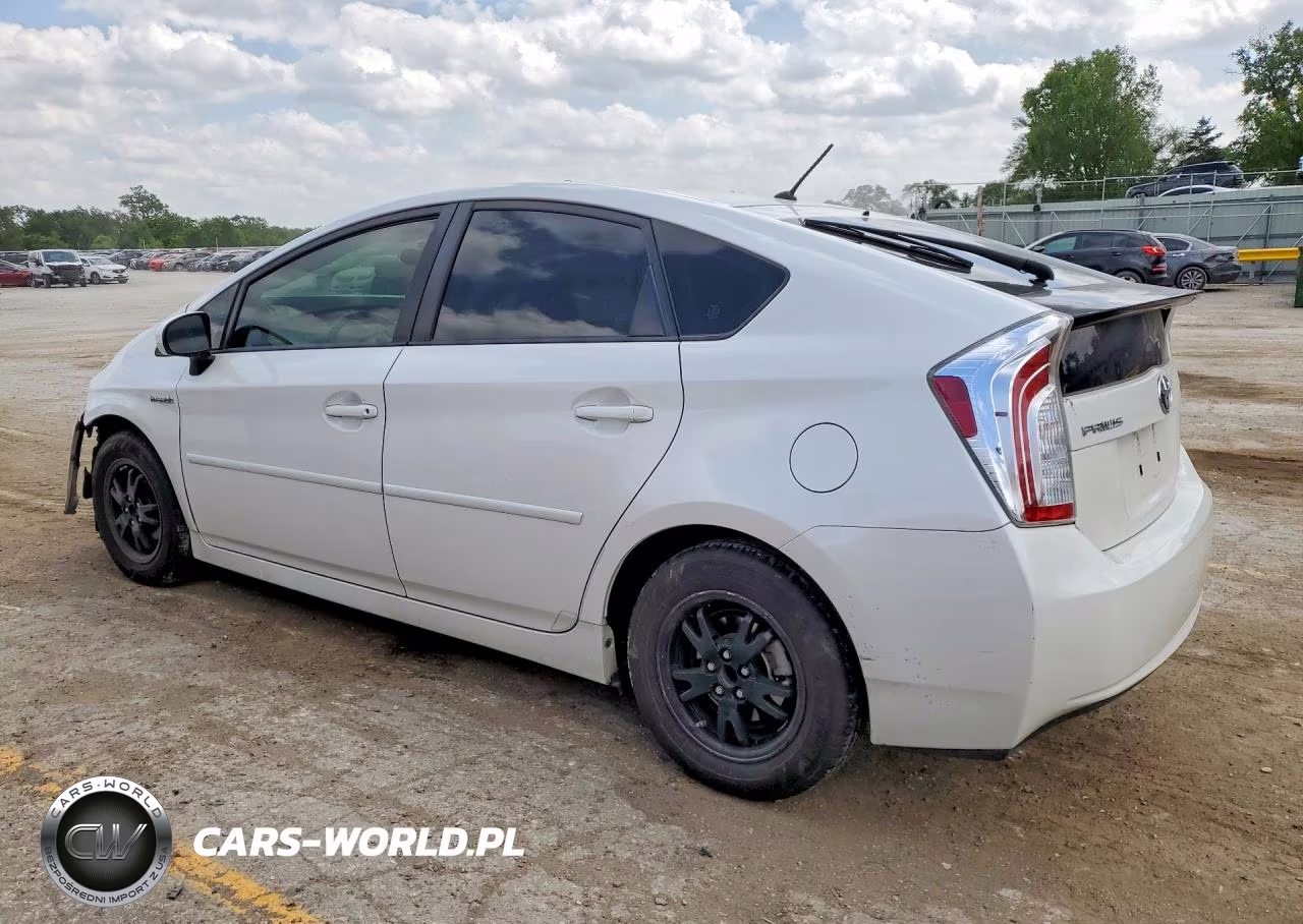 2012 Toyota Prius Base VIN:JTDKN3DU6C5502530 - 2