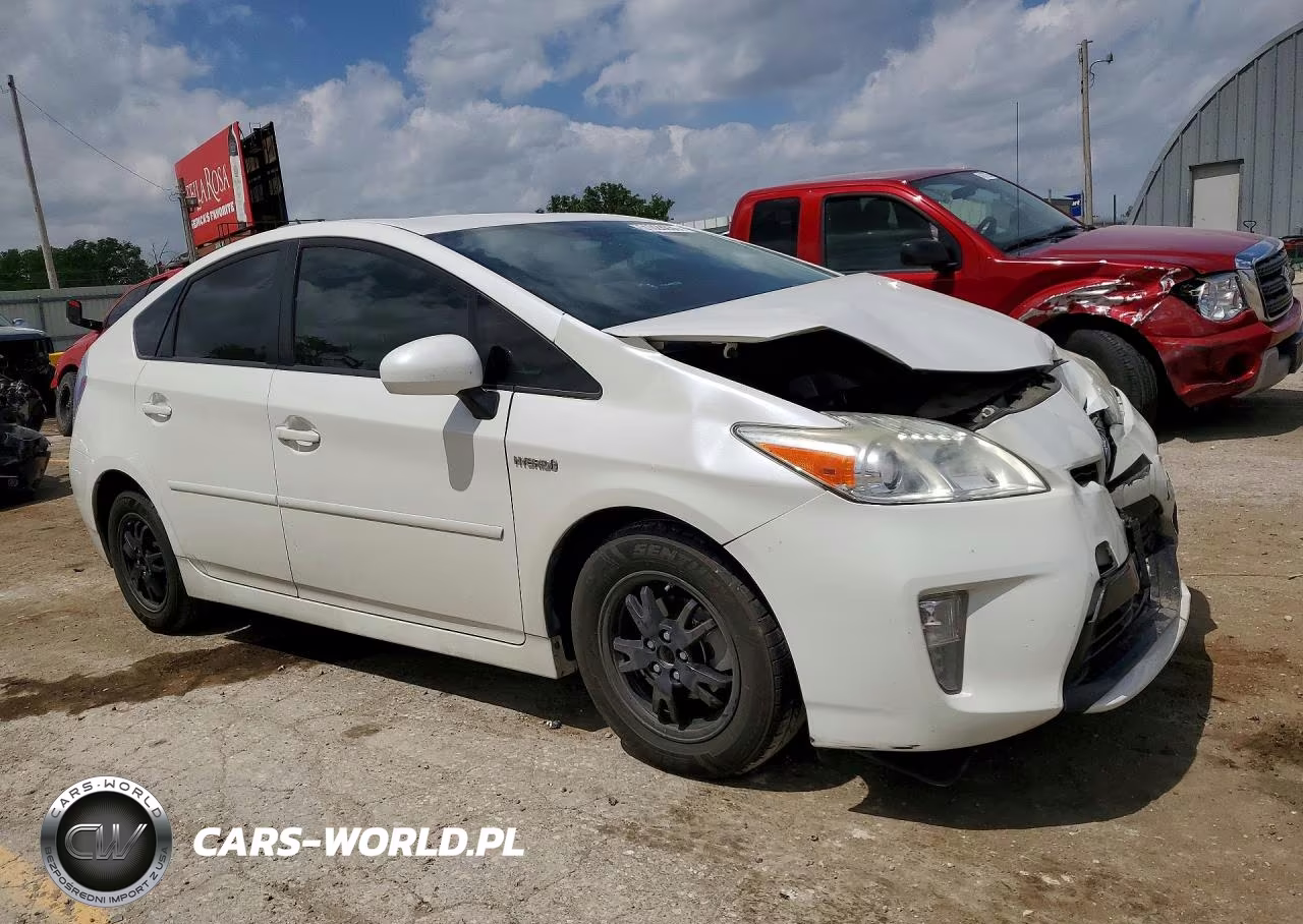 2012 Toyota Prius Base VIN:JTDKN3DU6C5502530 - 4