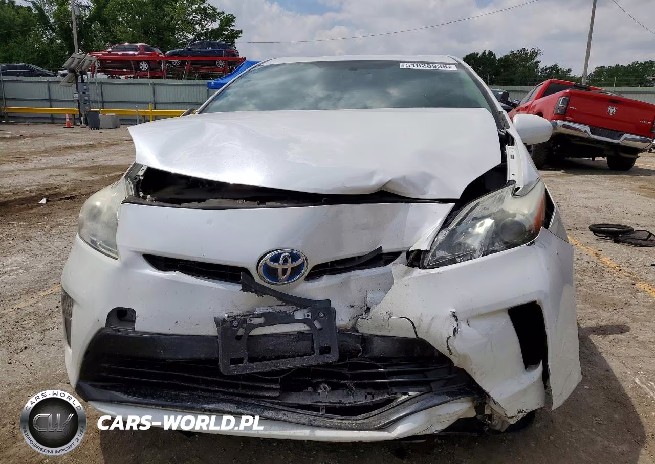 2012 Toyota Prius Base VIN:JTDKN3DU6C5502530 - 5