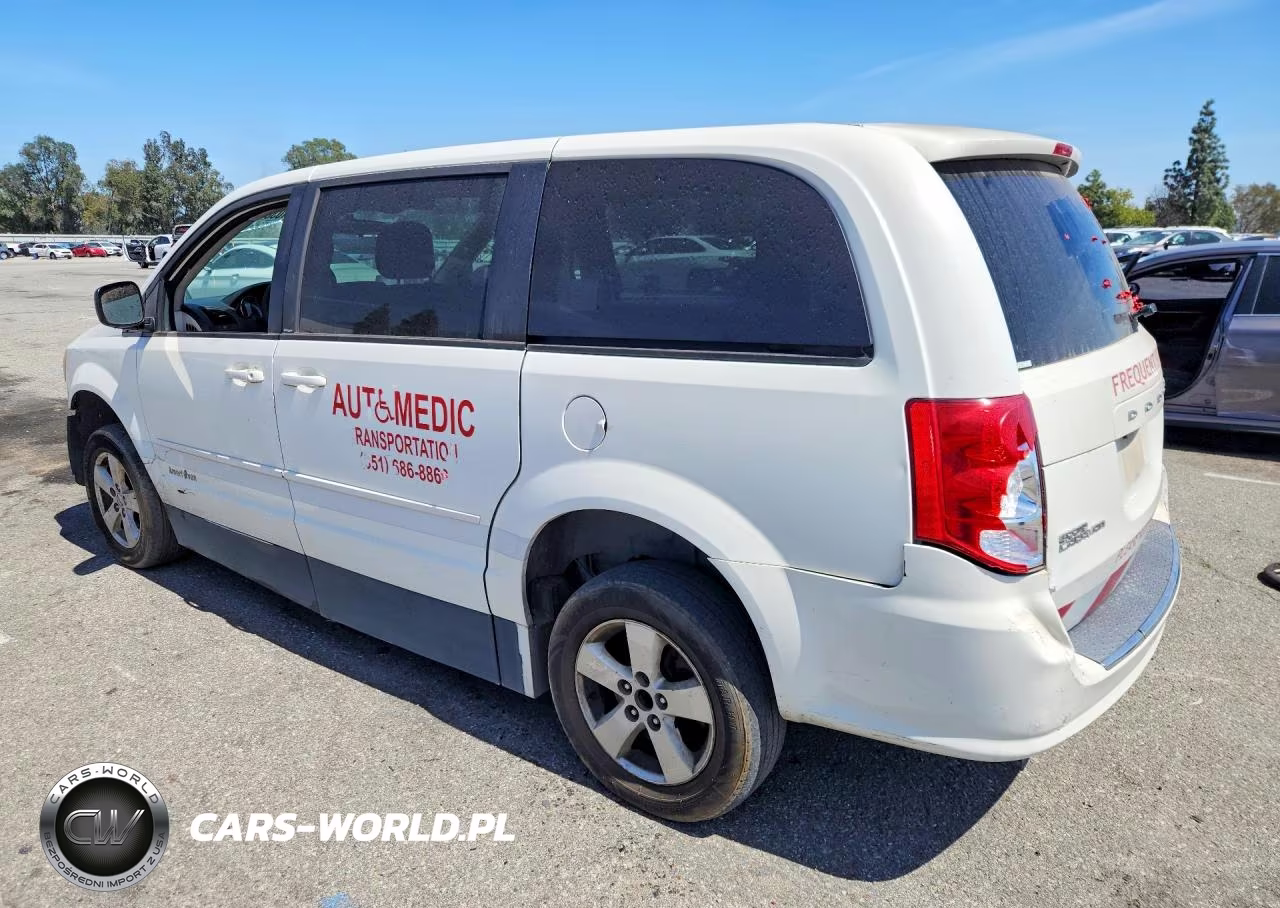 2013 Dodge Grand Caravan Se VIN:2C7WDGBG4DR780746 - 2