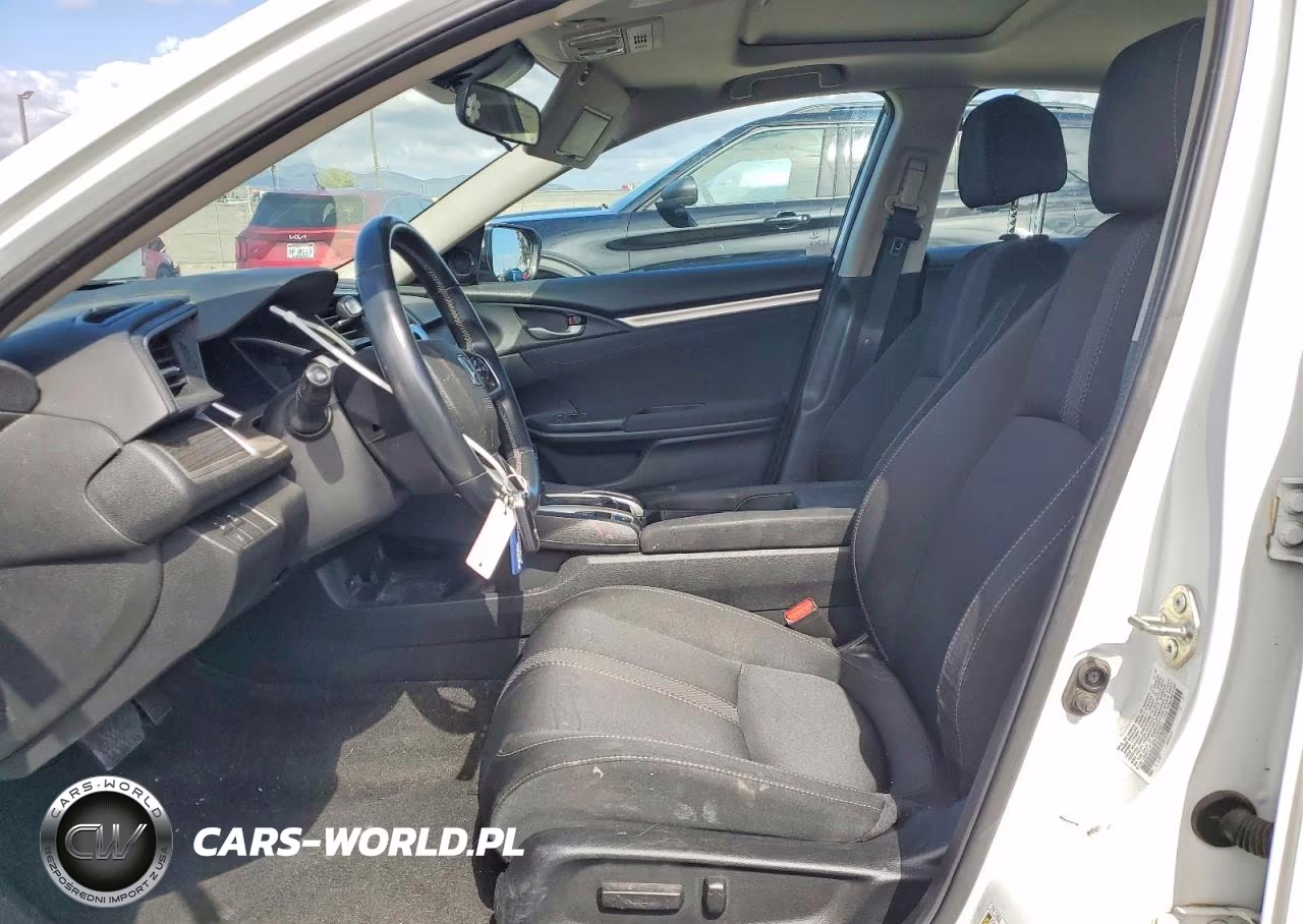2020 Honda Civic Ex VIN:19XFC1F3XLE201621 - 7