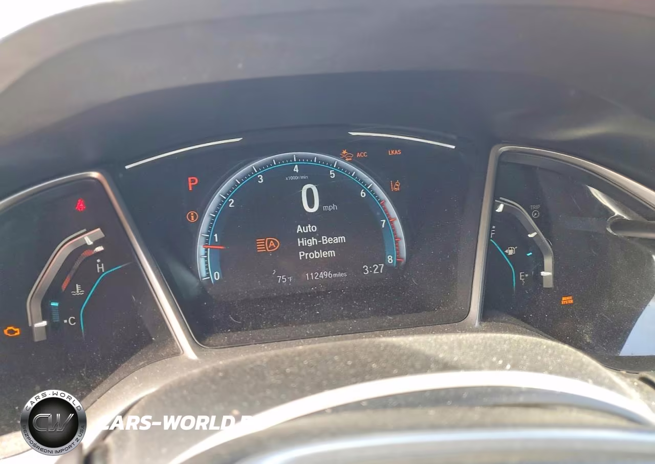 2020 Honda Civic Ex VIN:19XFC1F3XLE201621 - 9