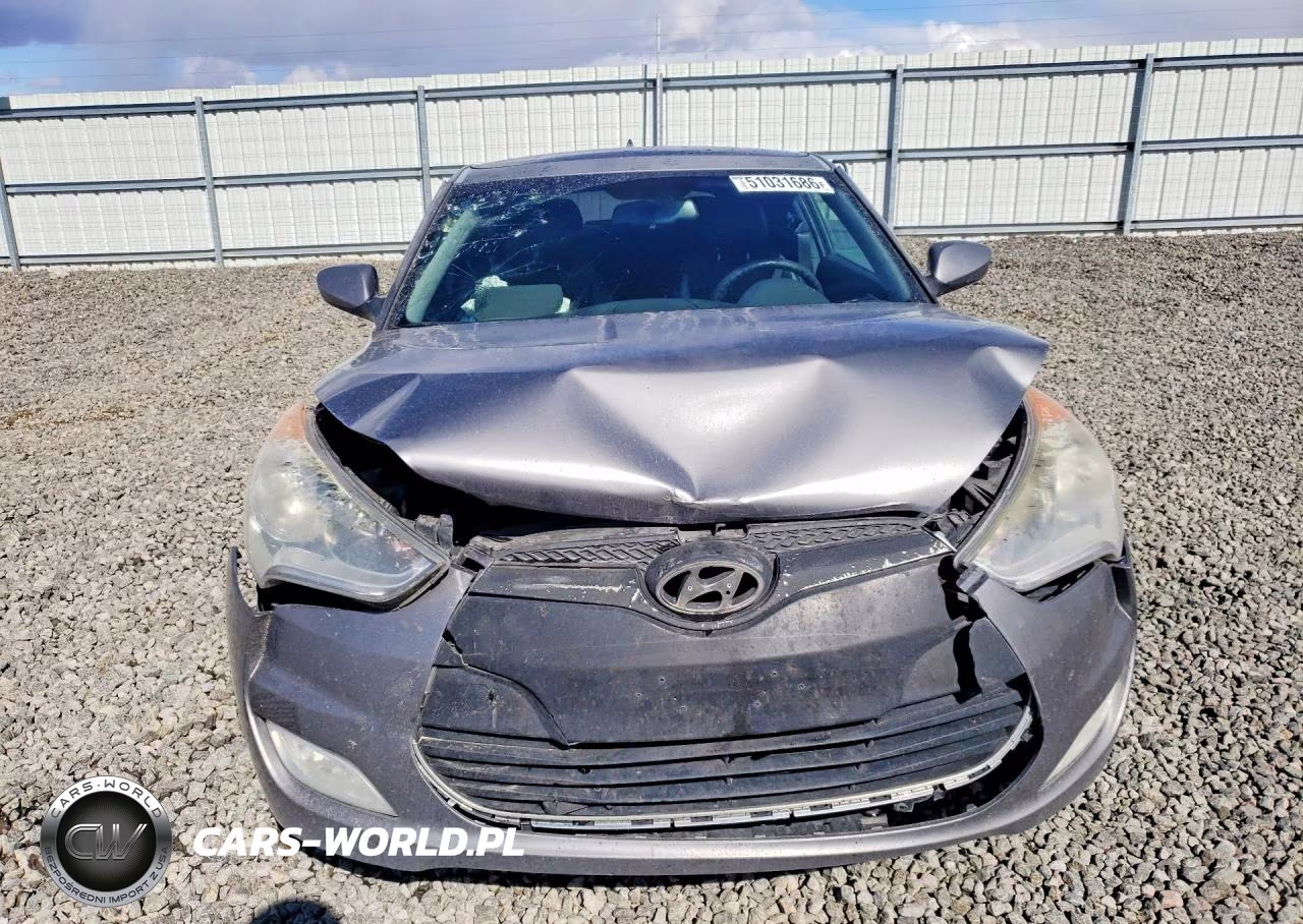 2012 Hyundai Veloster Base VIN:KMHTC6ADXCU034173 - 5