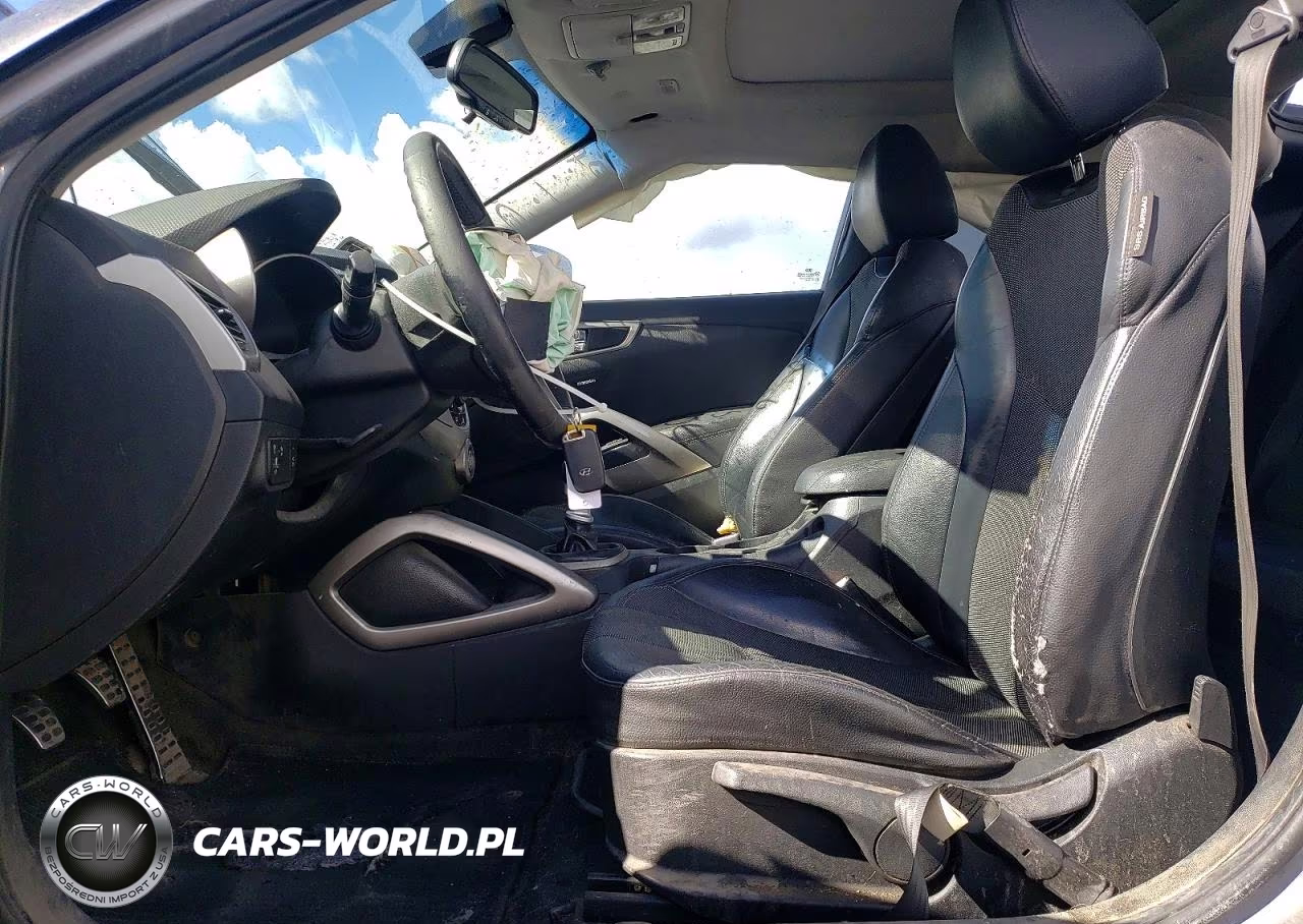 2012 Hyundai Veloster Base VIN:KMHTC6ADXCU034173 - 7