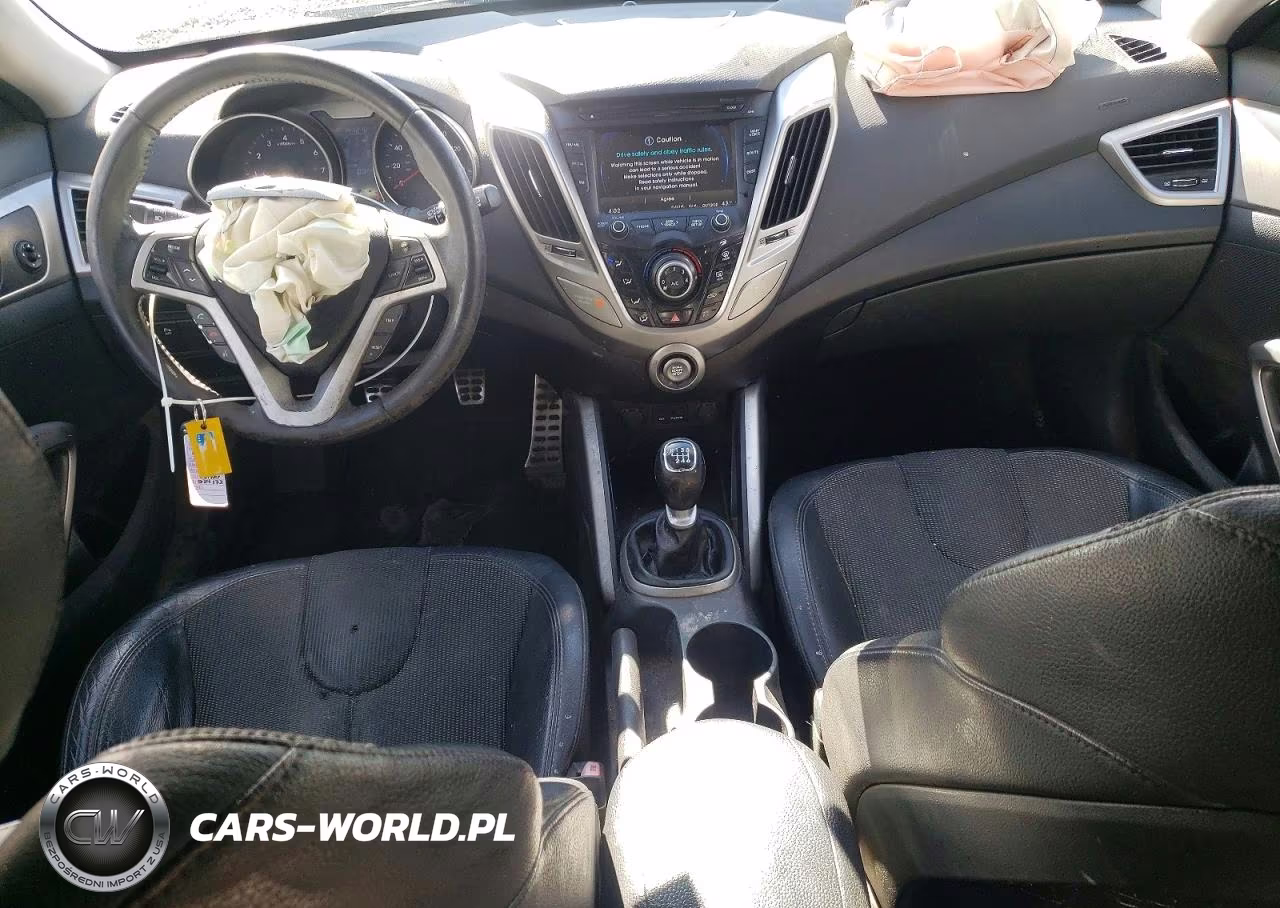 2012 Hyundai Veloster Base VIN:KMHTC6ADXCU034173 - 8