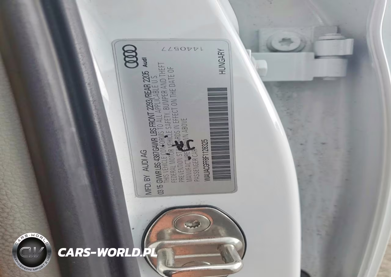 2015 Audi A3 Premium VIN:WAUACGFF8F1128325 - 12