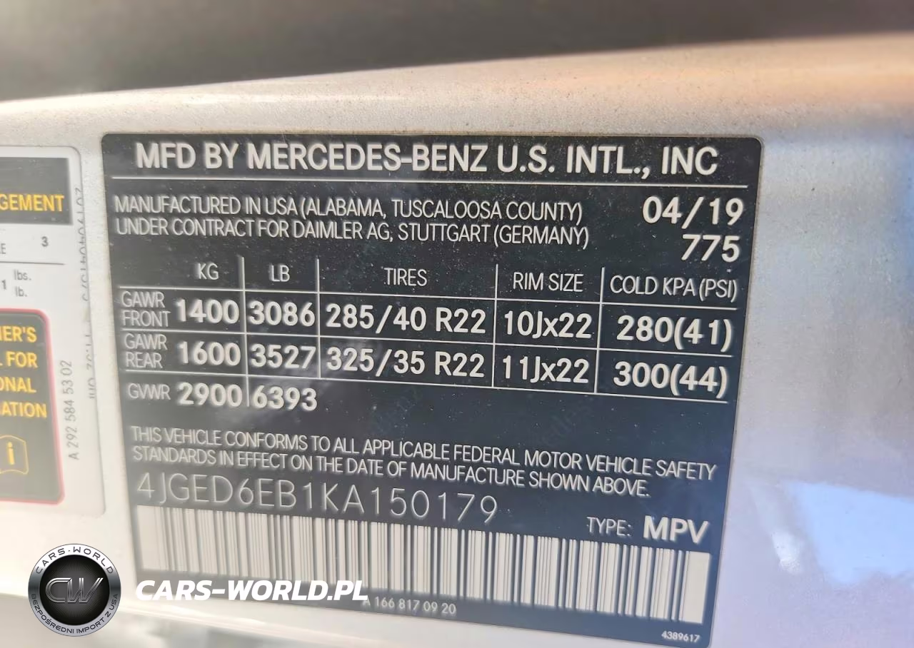 2019 Mercedes-Benz Gle Coupe 43 Amg VIN:4JGED6EB1KA150179 - 13