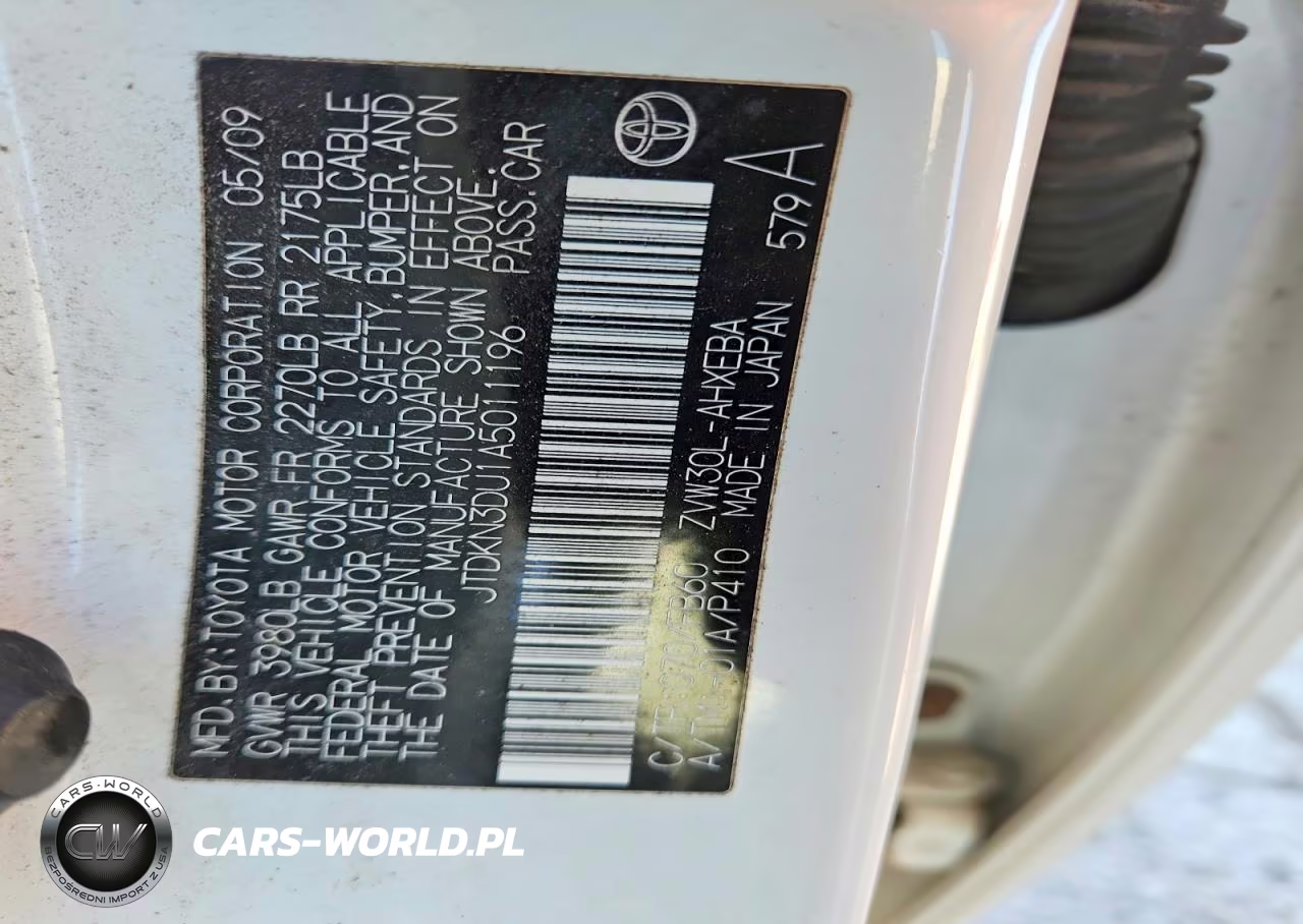 2010 Toyota Prius Iii VIN:JTDKN3DU1A5011196 - 12