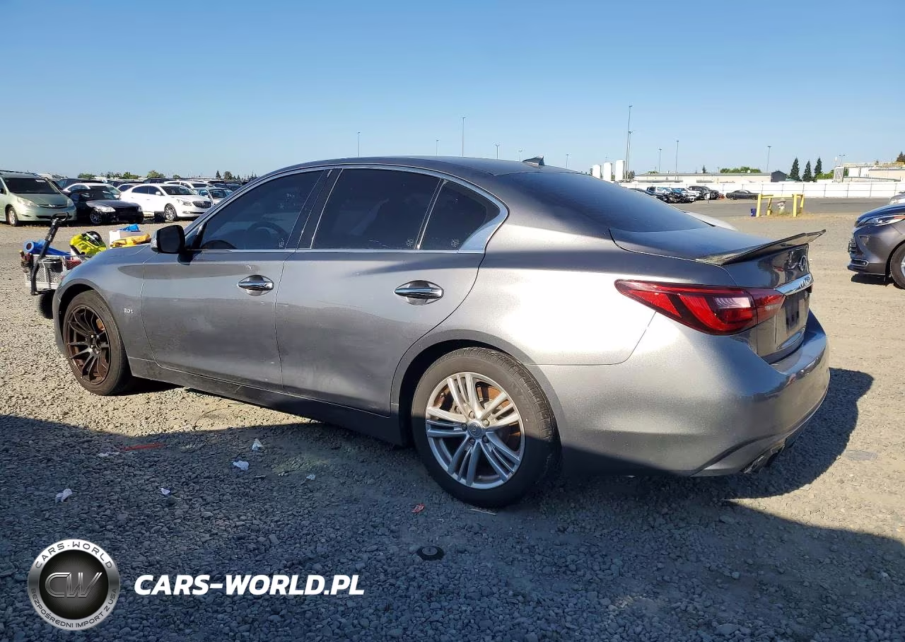 2018 Infiniti Q50 3.0T Luxe VIN:JN1EV7AP0JM356232 - 2