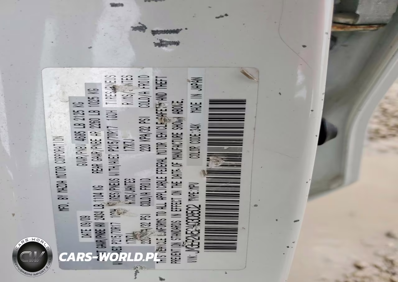 2010 Mazda Cx-7 VIN:JM3ER2W52A0308502 - 13