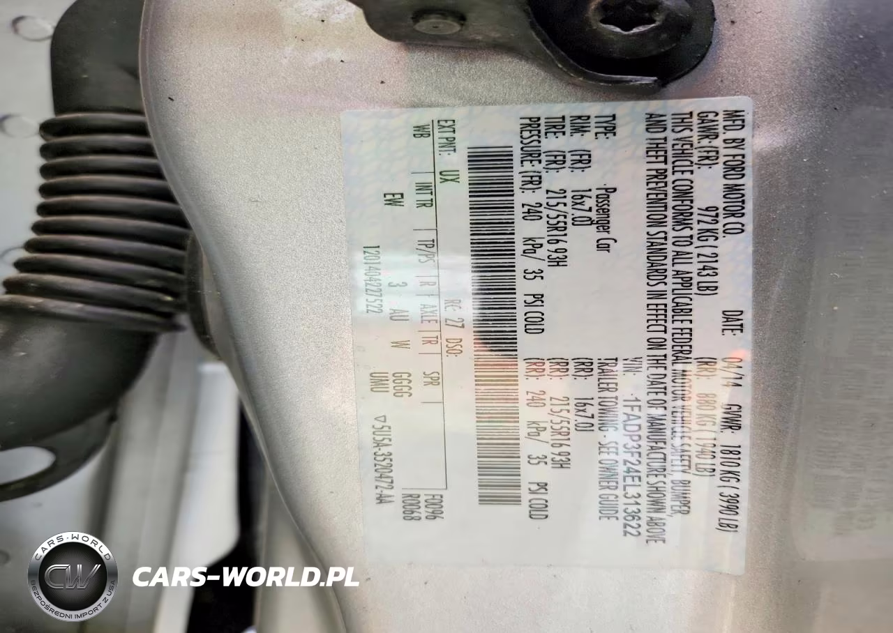 2014 Ford Focus Se VIN:1FADP3F24EL313622 - 12