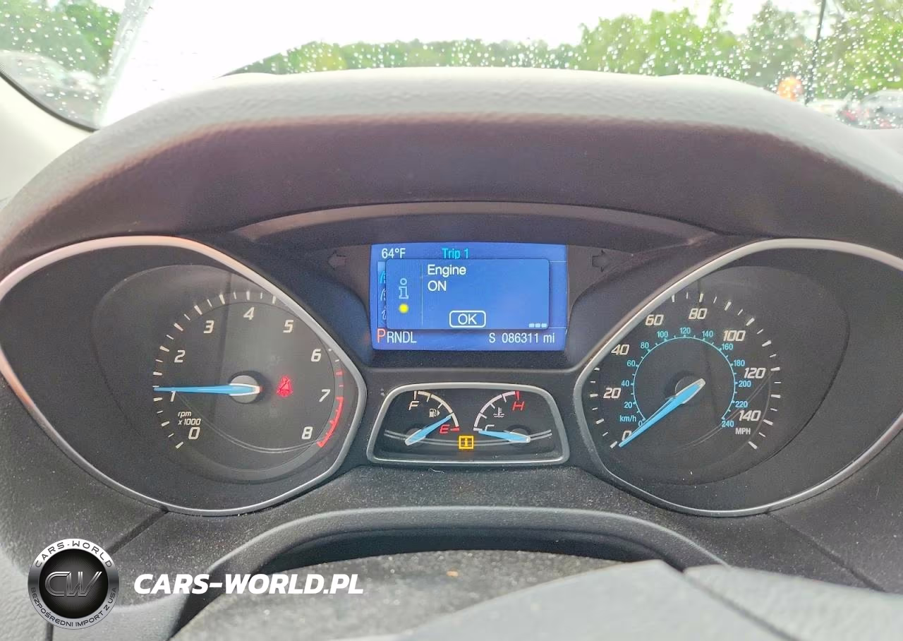 2014 Ford Focus Se VIN:1FADP3F24EL313622 - 9