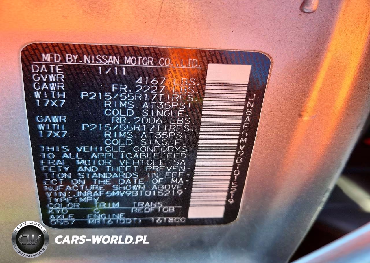 2011 Nissan Juke S VIN:JN8AF5MV9BT015219 - 13