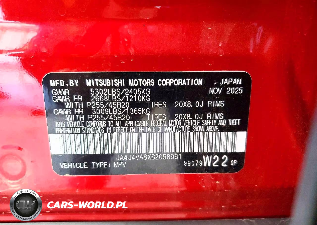 2025 Mitsubishi Outlander Se VIN:JA4J4VA8XSZ058961 - 14