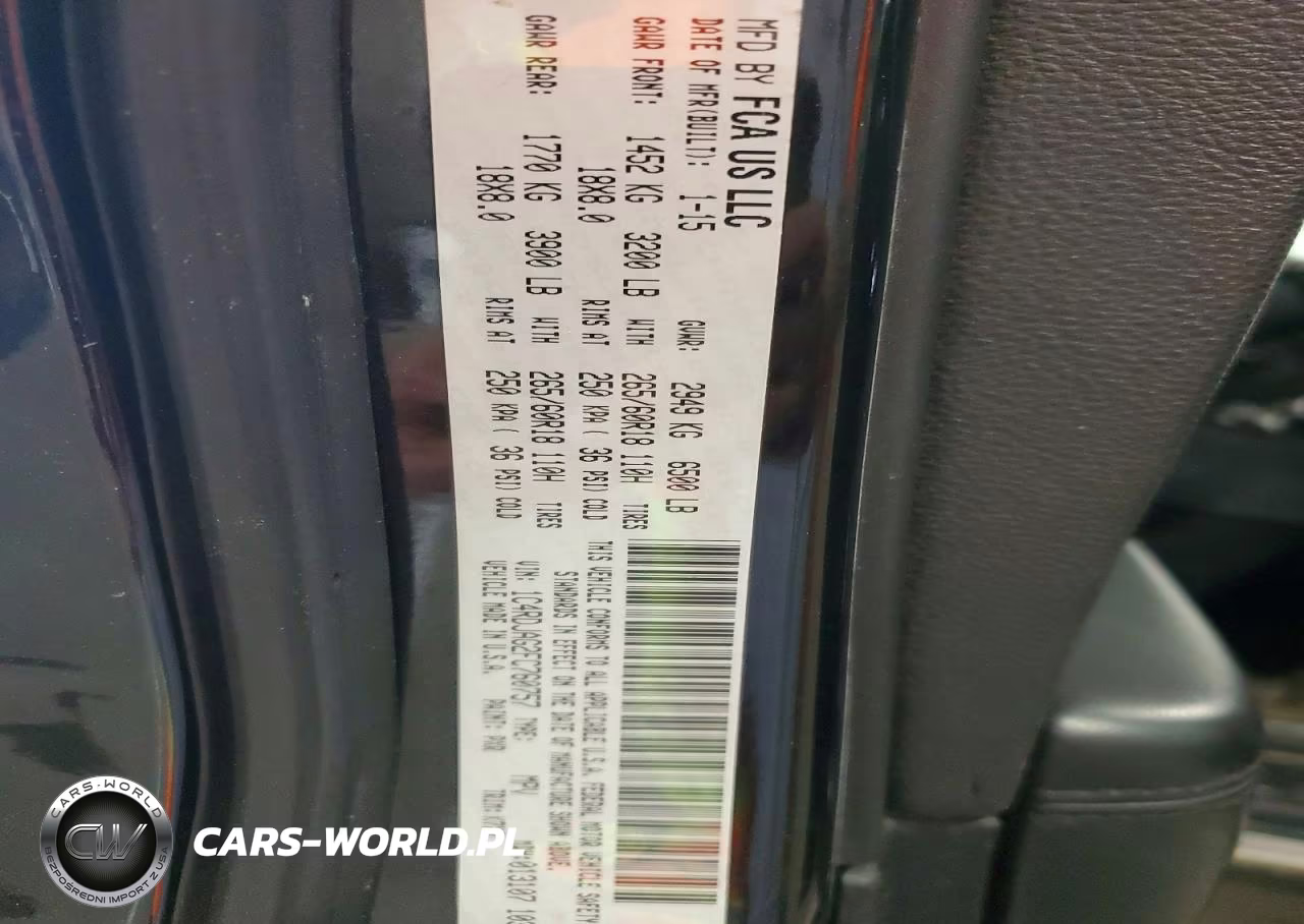 2015 Dodge Durango Sxt VIN:1C4RDJAG2FC760757 - 13