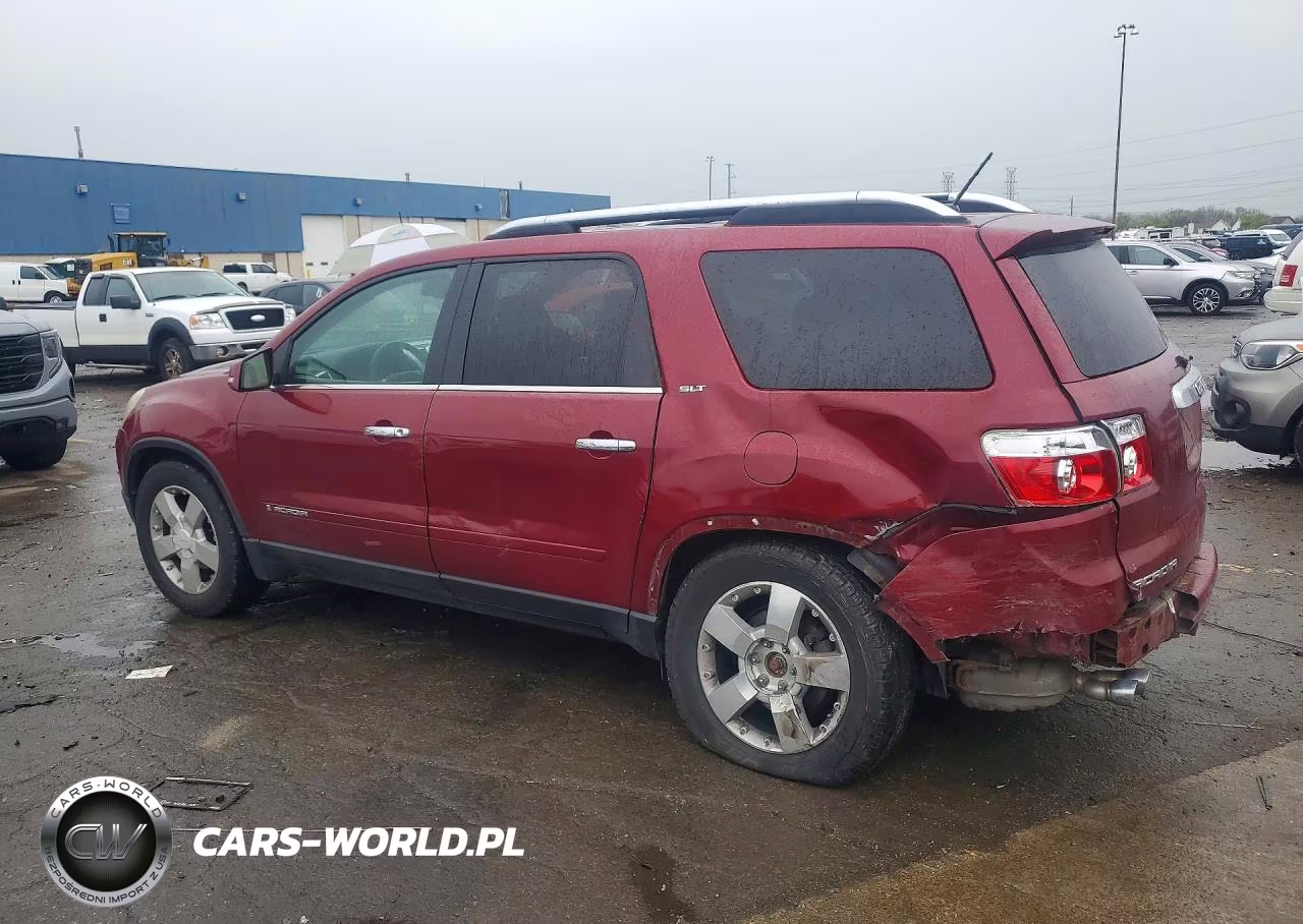 2008 GMC Acadia Slt-2 VIN:1GKEV33728J300148 - 2