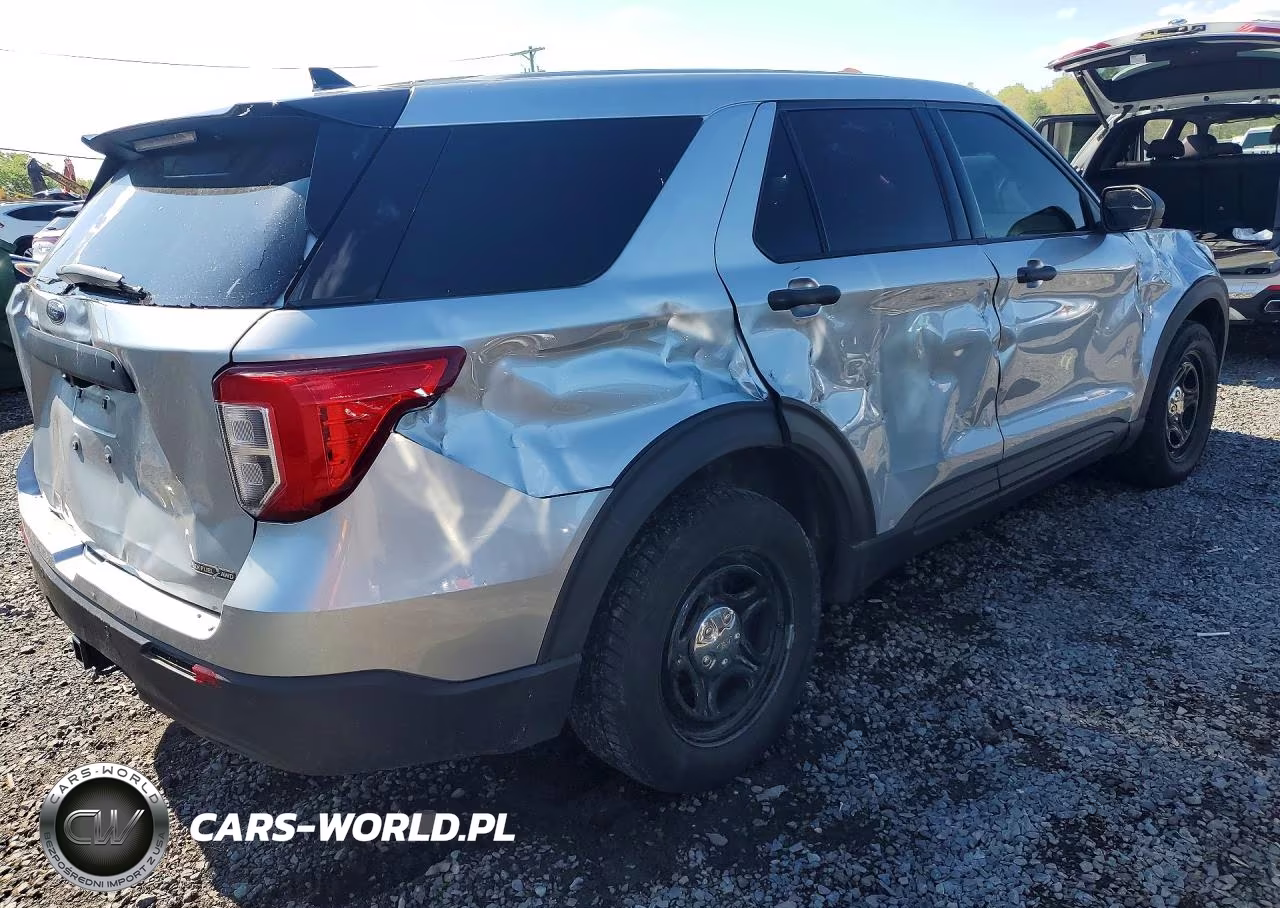 2020 Ford Explorer Police Interceptor VIN:1FM5K8AB1LGC65533 - 3