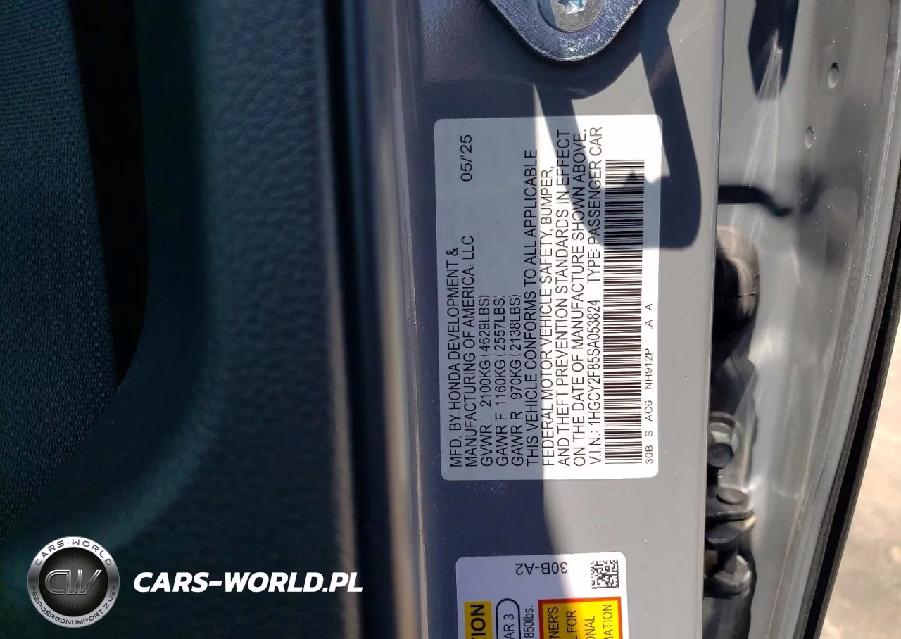 2025 Honda Accord Touring Hybrid VIN:1HGCY2F85SA053824 - 12