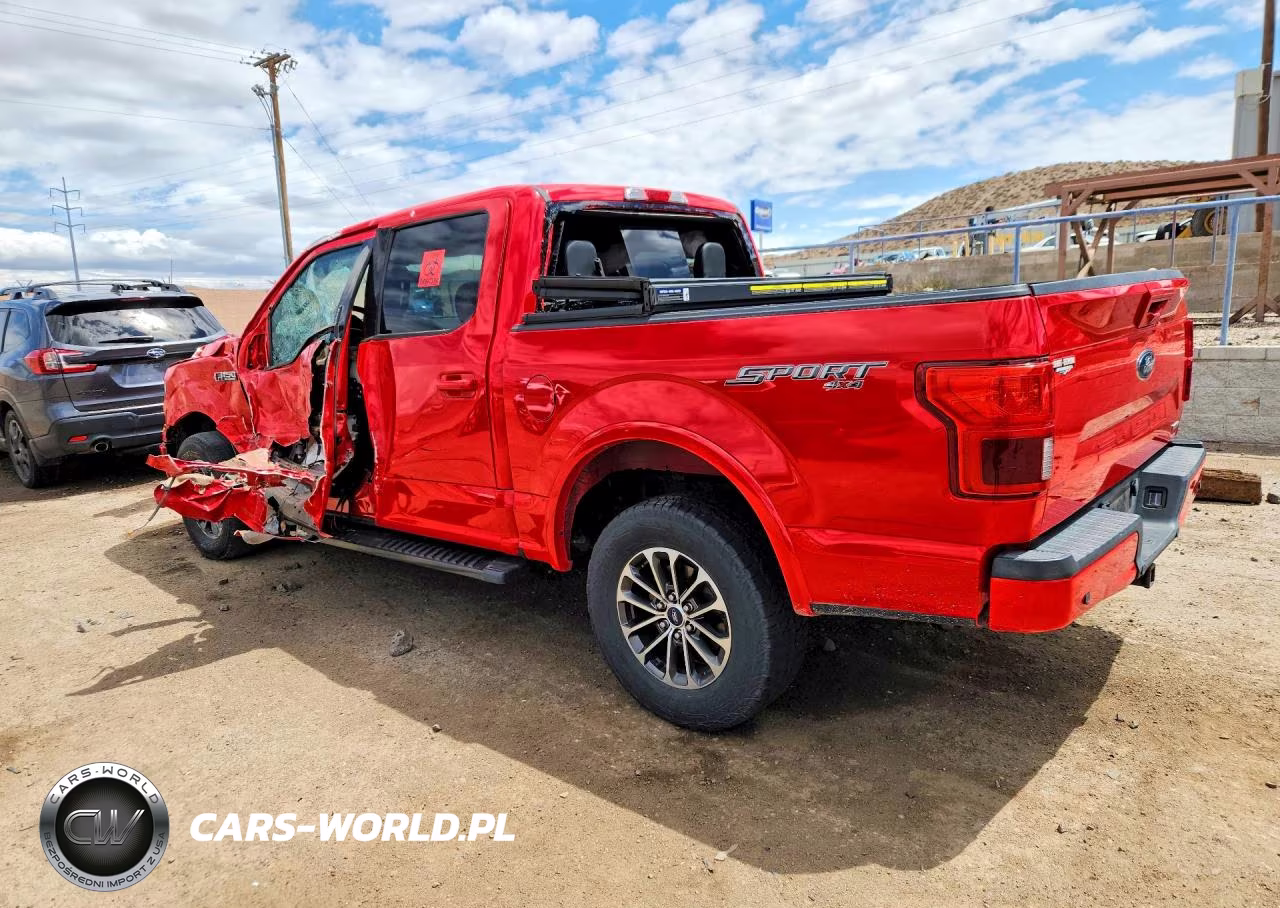 2019 Ford F150 Supercrew VIN:1FTEW1E43KFA44273 - 2