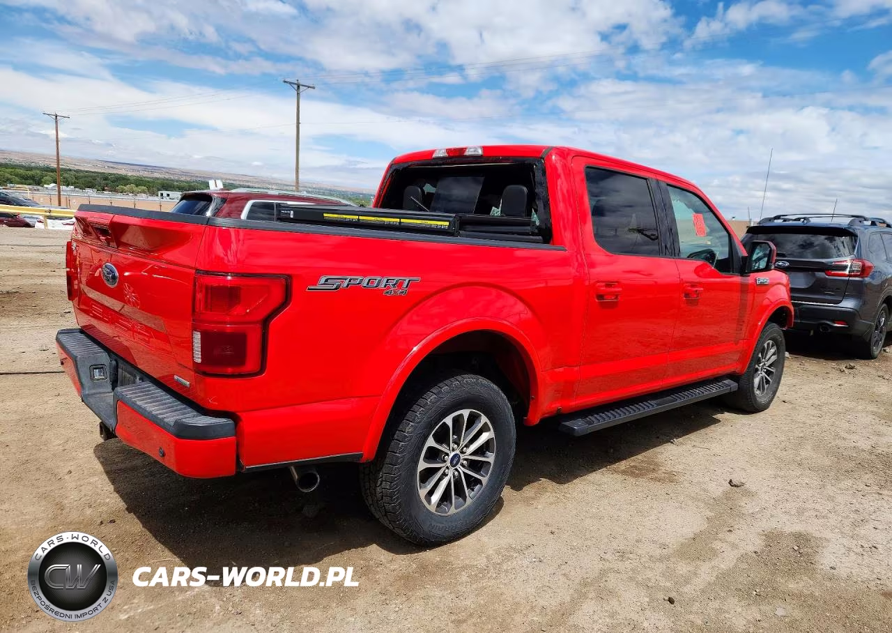 2019 Ford F150 Supercrew VIN:1FTEW1E43KFA44273 - 3