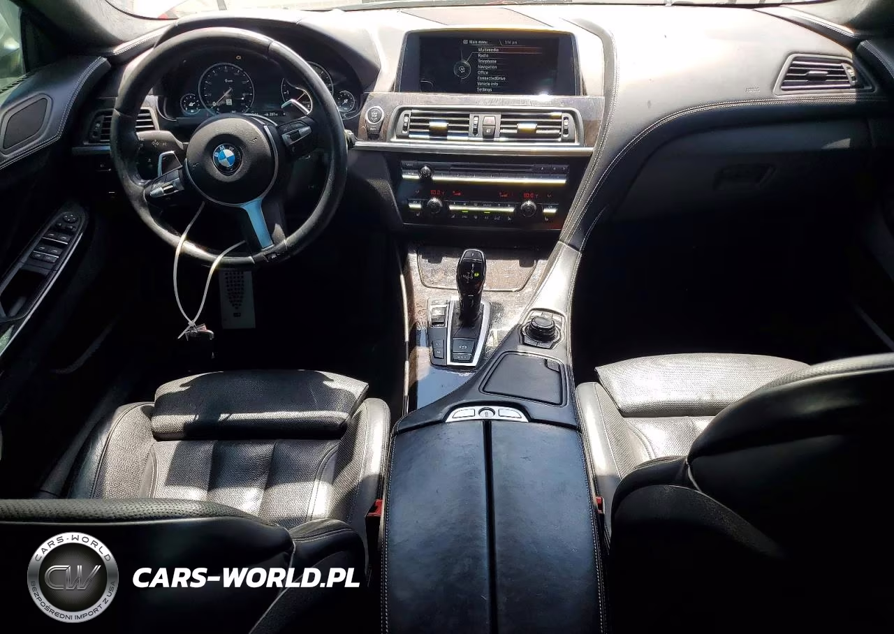 2014 BMW 650 I Gran Coupe VIN:WBA6B2C50ED129201 - 8