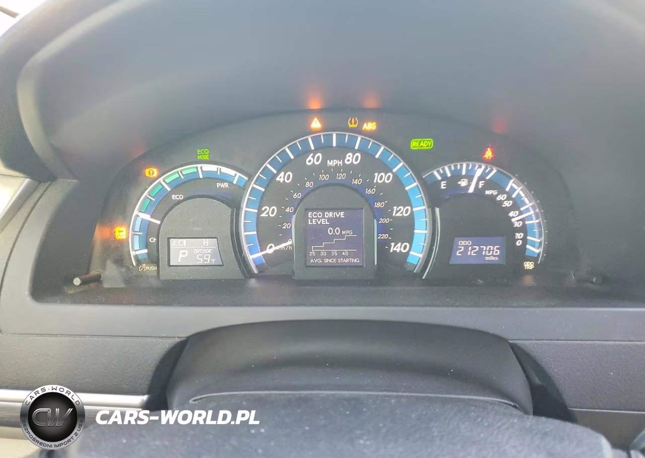 2012 Toyota Camry Hybrid Xle VIN:4T1BD1FKXCU038467 - 9