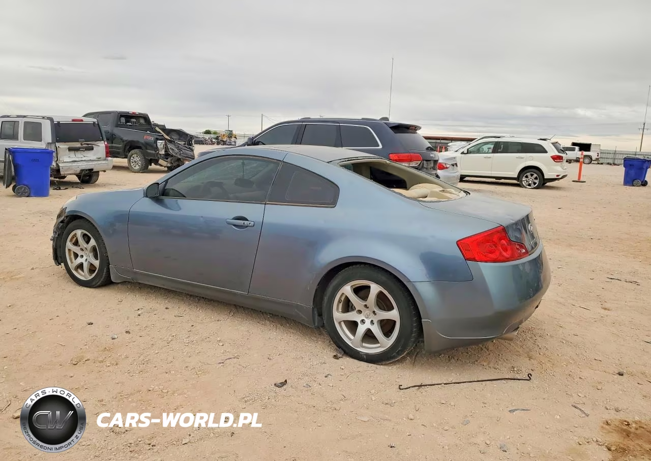 2006 Infiniti G35 Base VIN:JNKCV54E36M713301 - 2