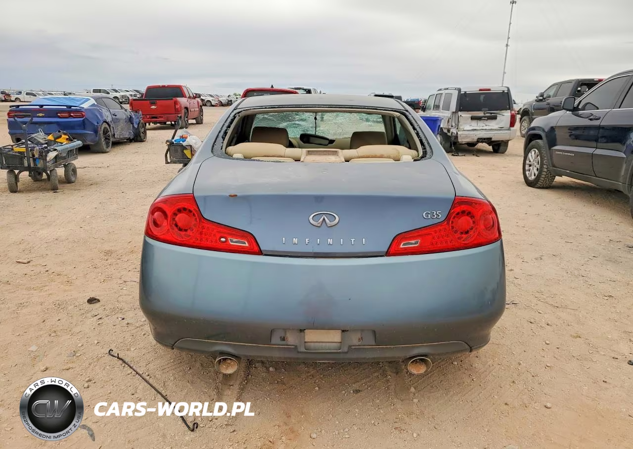 2006 Infiniti G35 Base VIN:JNKCV54E36M713301 - 6