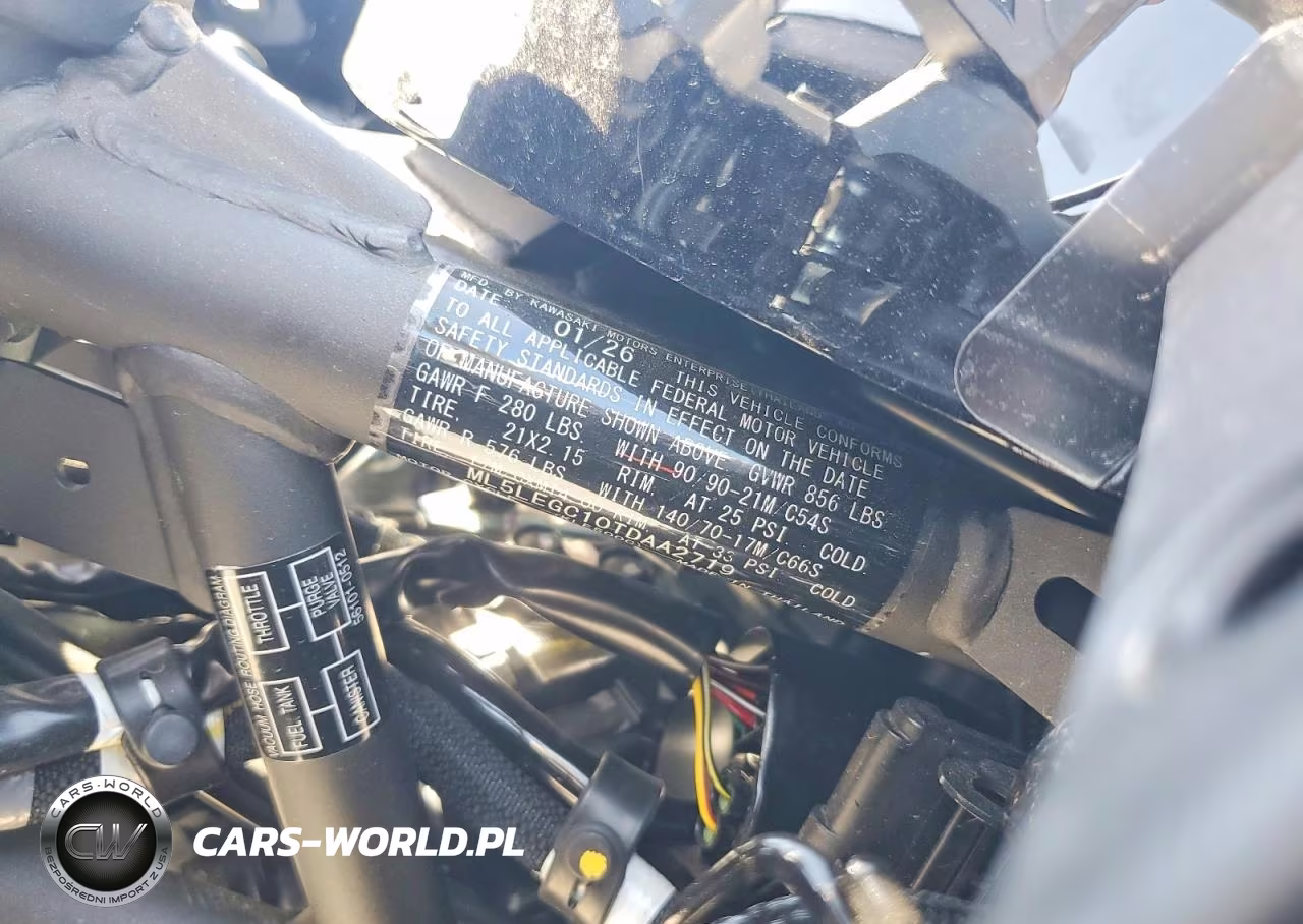 2026 Kawasaki Kle 500 Abs VIN:ML5LEGC10TDAA2719 - 9