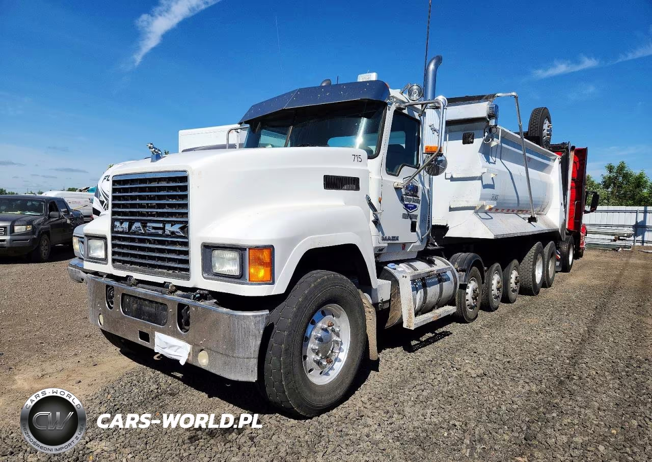 2015 Mack 600 Chu600 - Dump Truck VIN:1M1AN09Y3FM017939 - 2