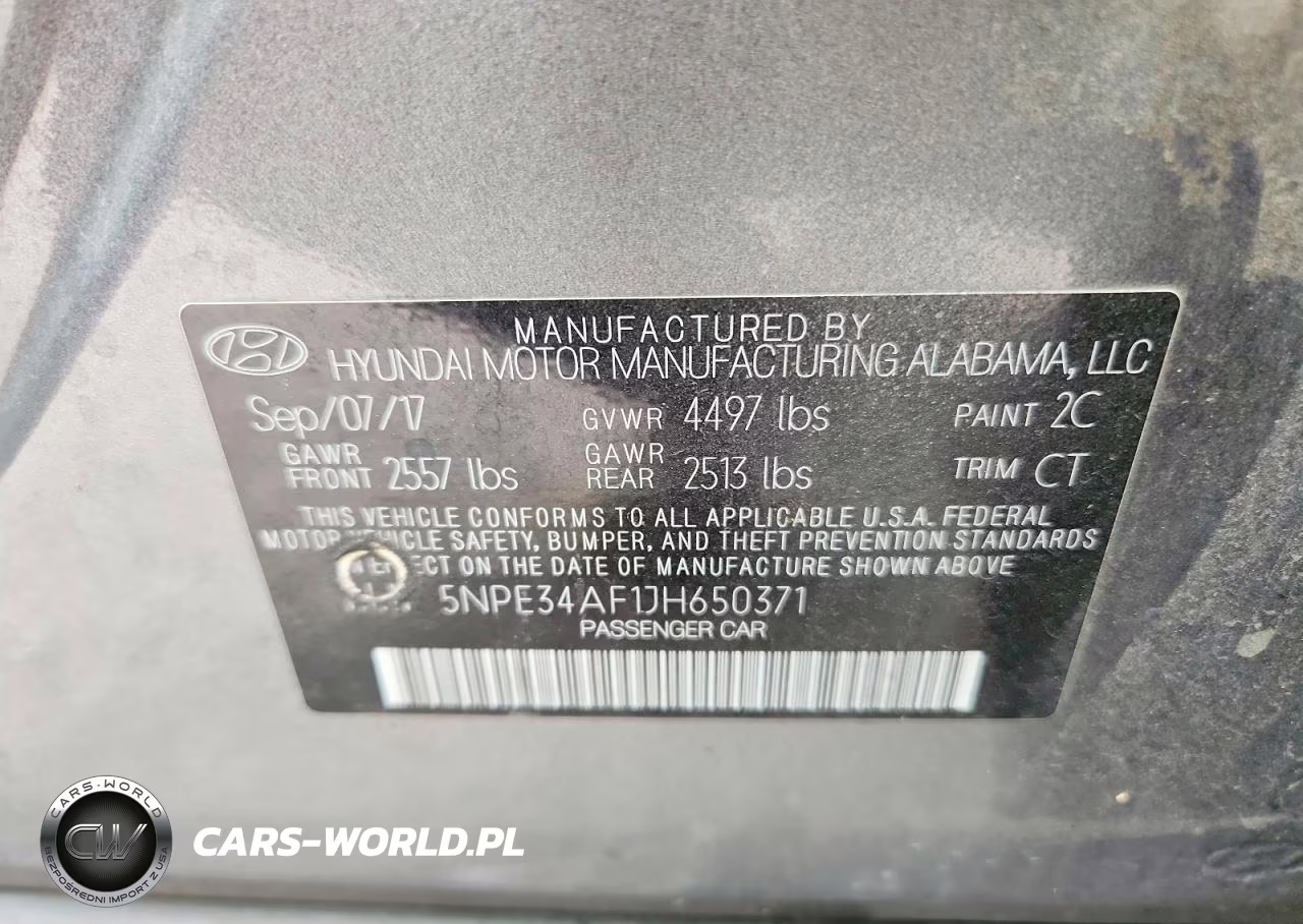2018 Hyundai Sonata Sel VIN:5NPE34AF1JH650371 - 12