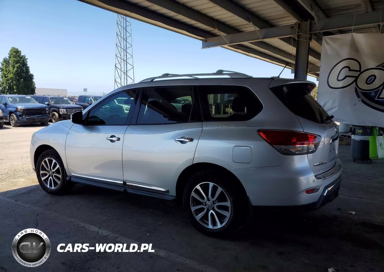 2014 Nissan Pathfinder Sl VIN:5N1AR2MM9EC624285 - 2