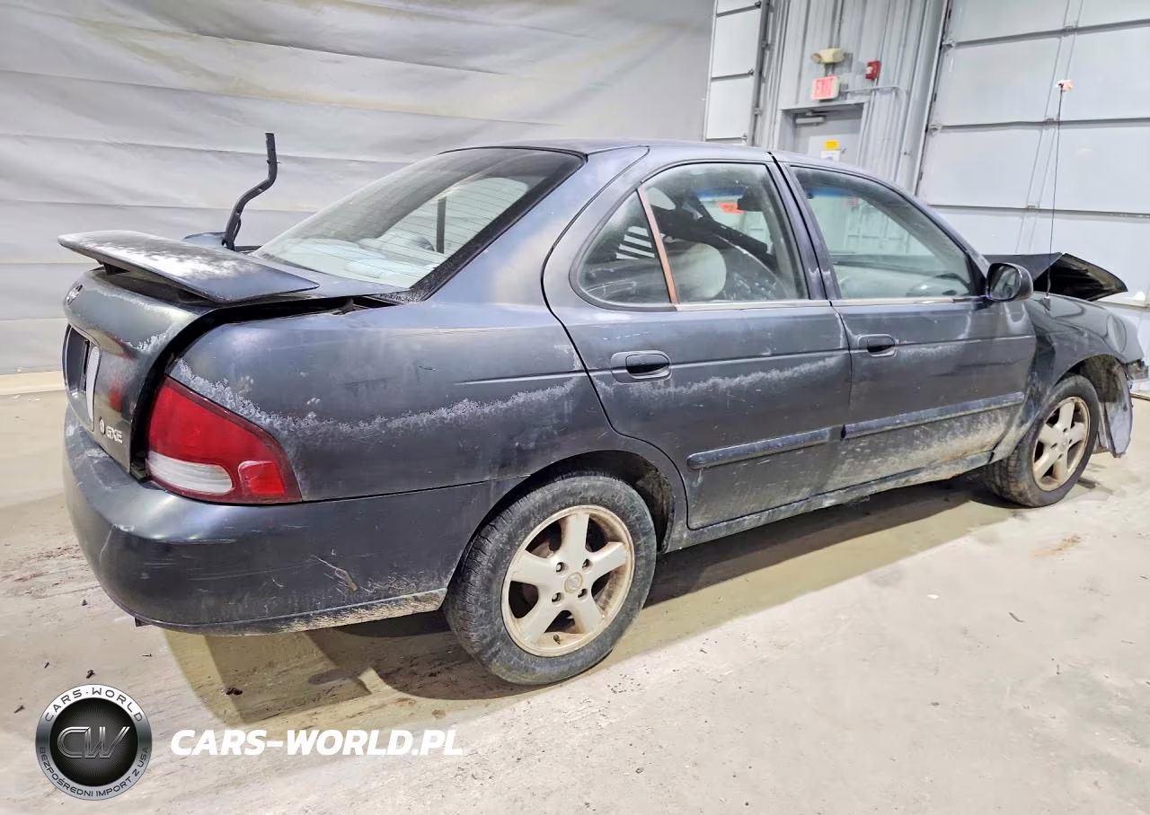 2002 Nissan Sentra Xe VIN:3N1CB51D42L592243 - 3
