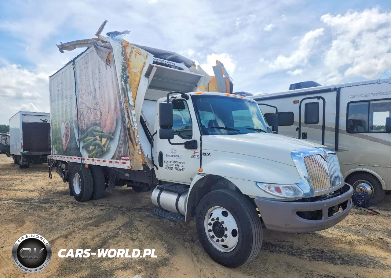 2020 International Mv607 Refrigerated Box Truck