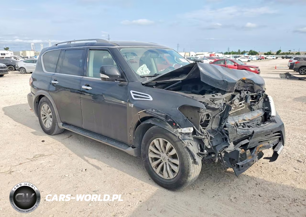 2017 Nissan Armada Sv VIN:JN8AY2ND9H9006332 - 4