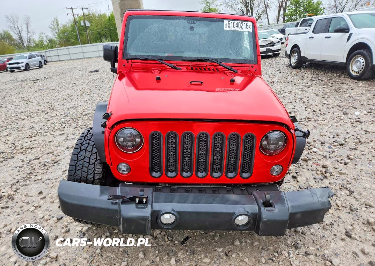 2016 Jeep Wrangler Sport VIN:1C4AJWAGXGL183691 - 5