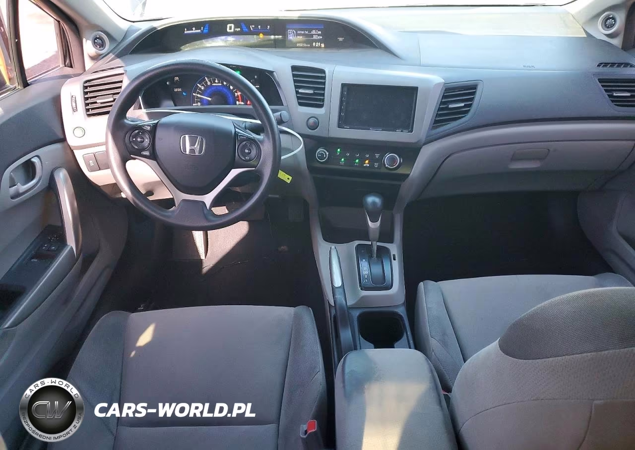 2012 Honda Civic Lx VIN:2HGFG3B58CH564996 - 8