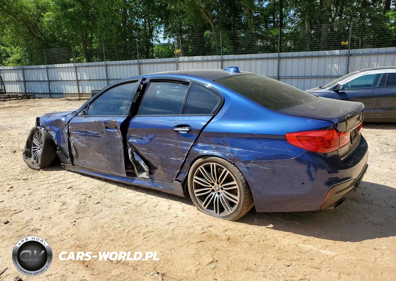 2017 BMW 540 I VIN:WBAJE5C55HG477632 - 2